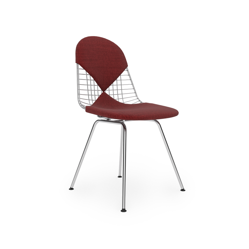 Wire Chair DKX 2 chairs by Vitra 3D model by Bimarium